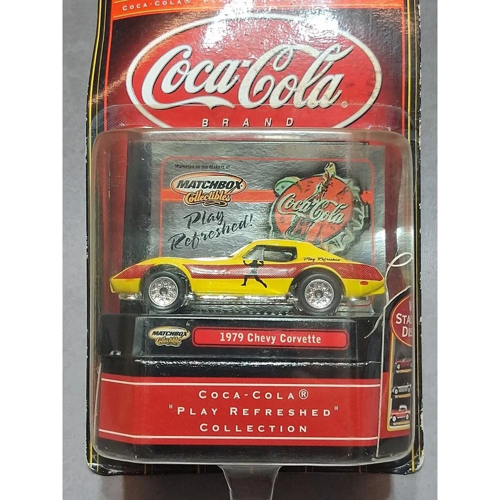 Matchbox Collectibles Coca-Cola 1979 Chevy Corvette Coupe 'Play Refreshed'